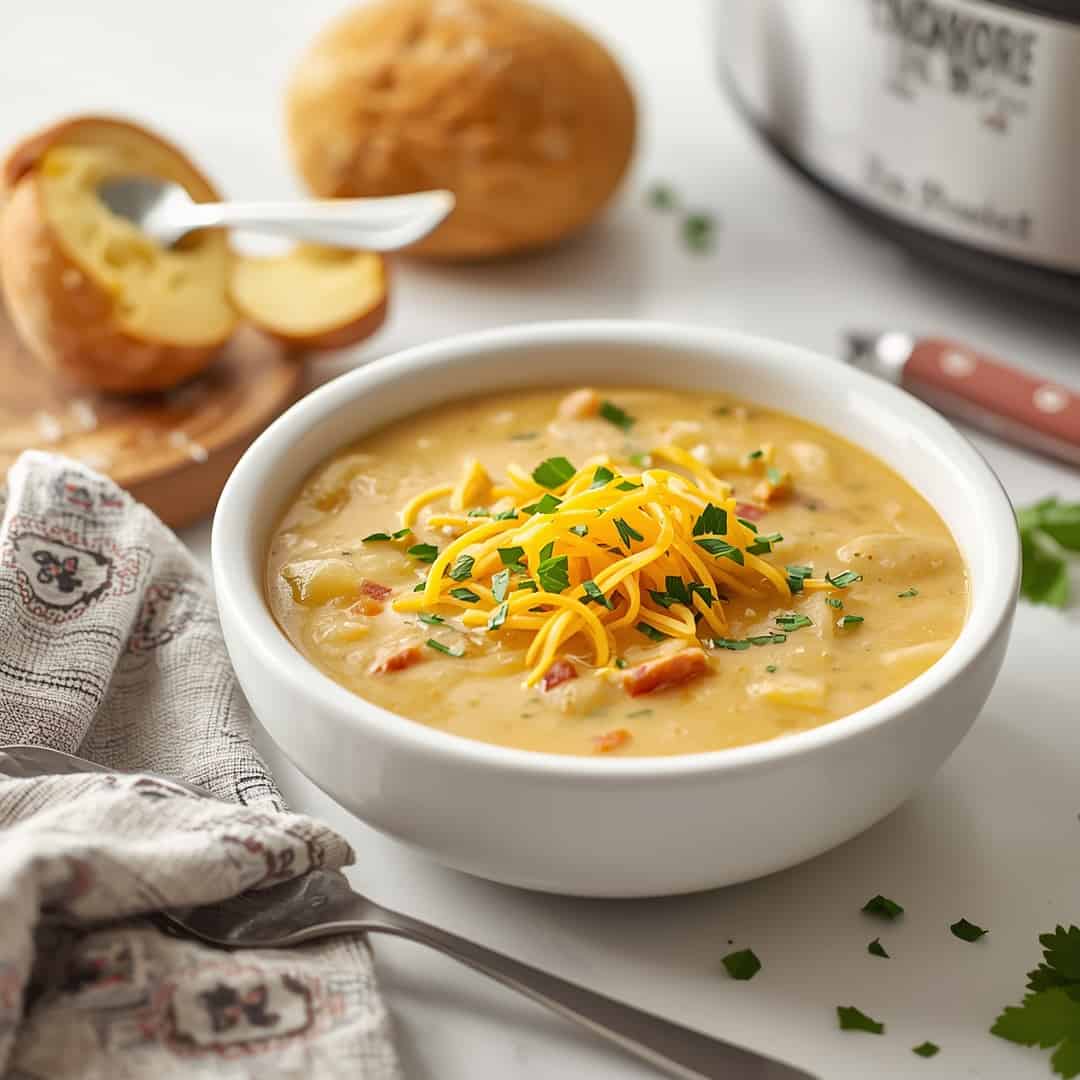Best Crockpot Potato Soup