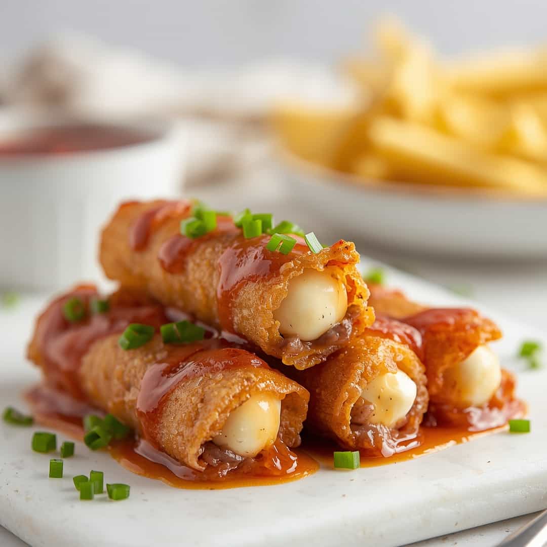 Best Ever Nashville Hot Beef Bacon Mozzarella Sticks