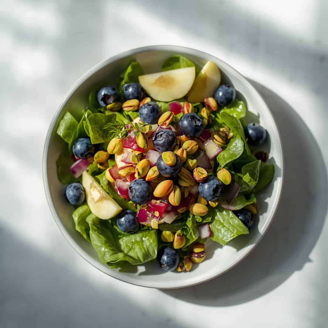 Blueberry Pistachio Spring Salad