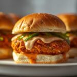 Buffalo Chicken Sliders