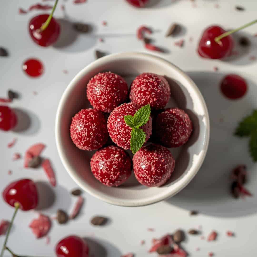 Cherry Mash Truffles