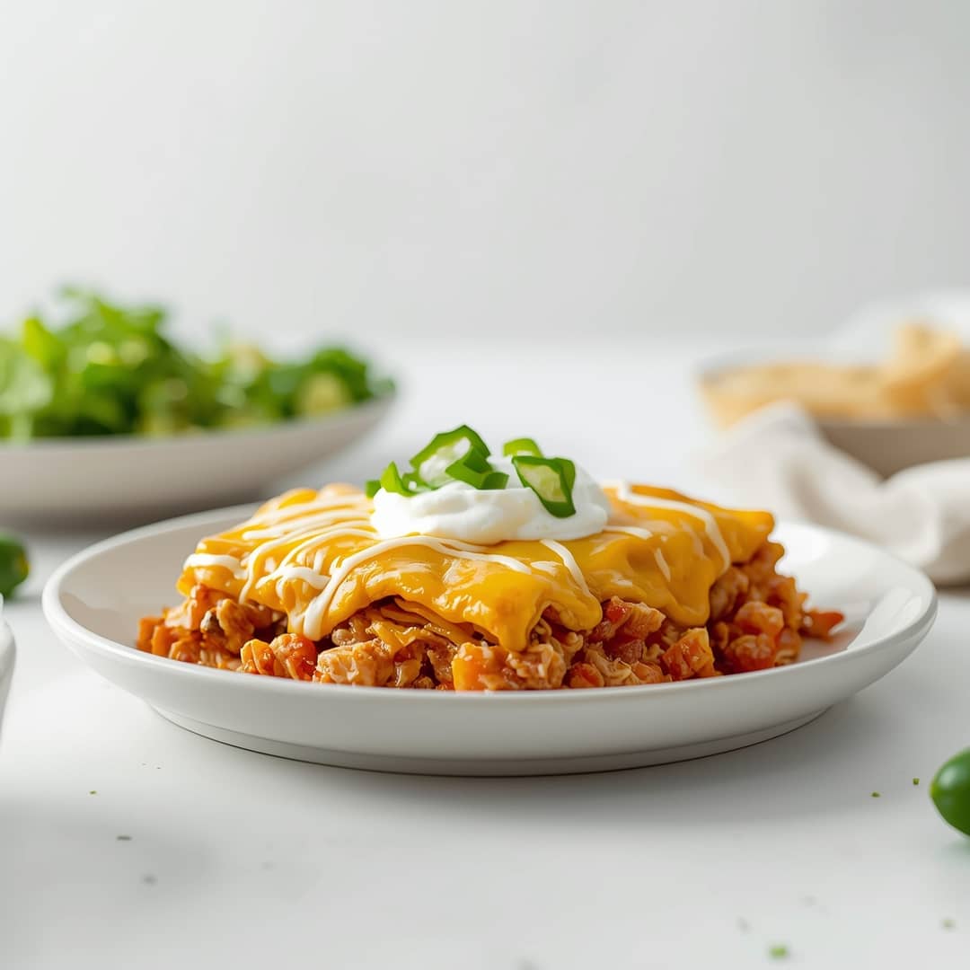 Chicken Burrito Casserole Recipe 2 Chicken Burrito Casserole Recipe