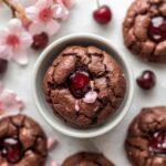 Chocolate Cherry Blossom Cookies