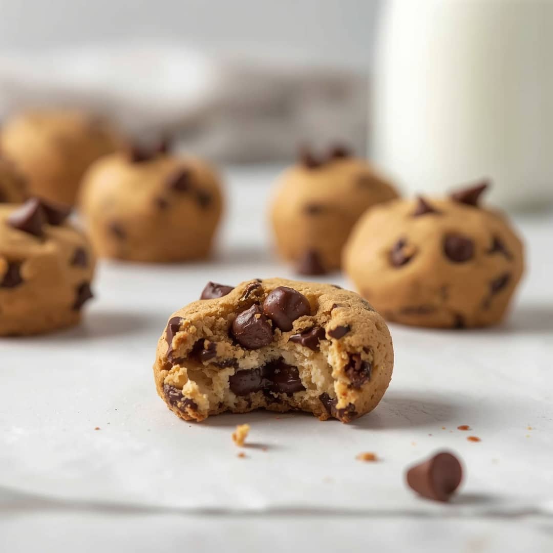 Chocolate Chip Cottage Cheese Cookie Dough Bites