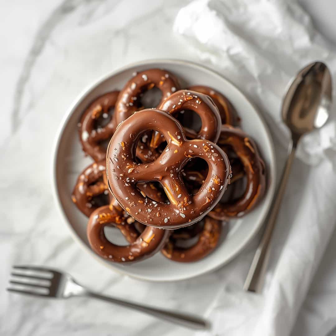 Chocolate Covered Pretzel Tutorial
