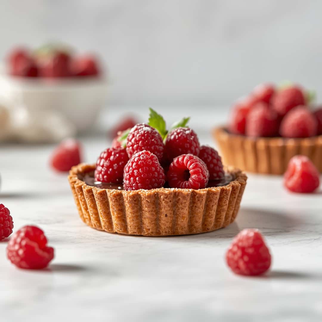 Chocolate Raspberry Tart 2 Chocolate Raspberry Tart
