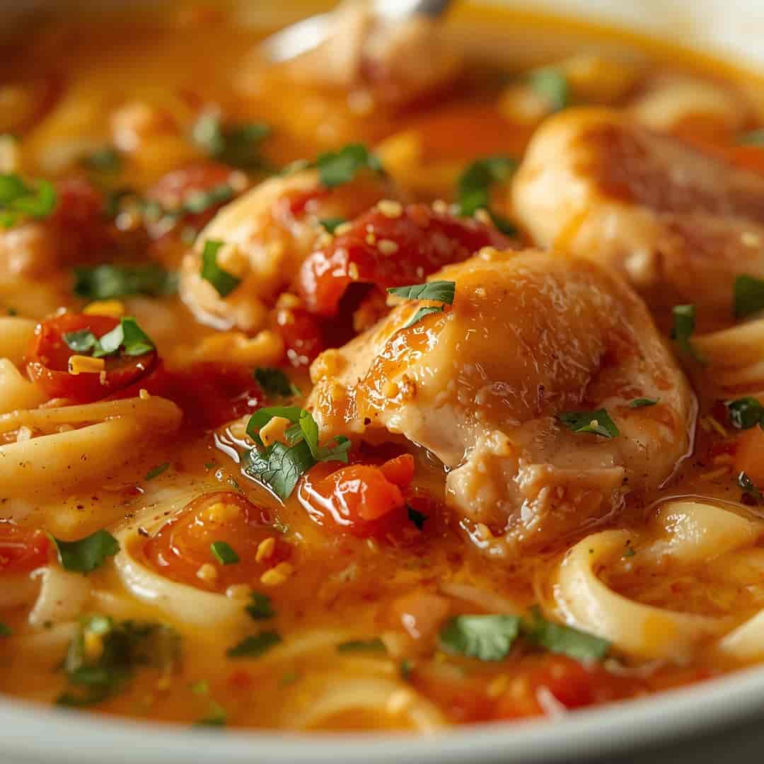 Crack Chicken Noodle Soup