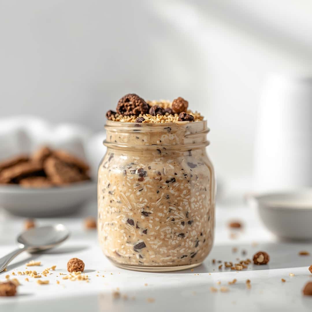 Creamy Cookie Dough Overnight Oats
