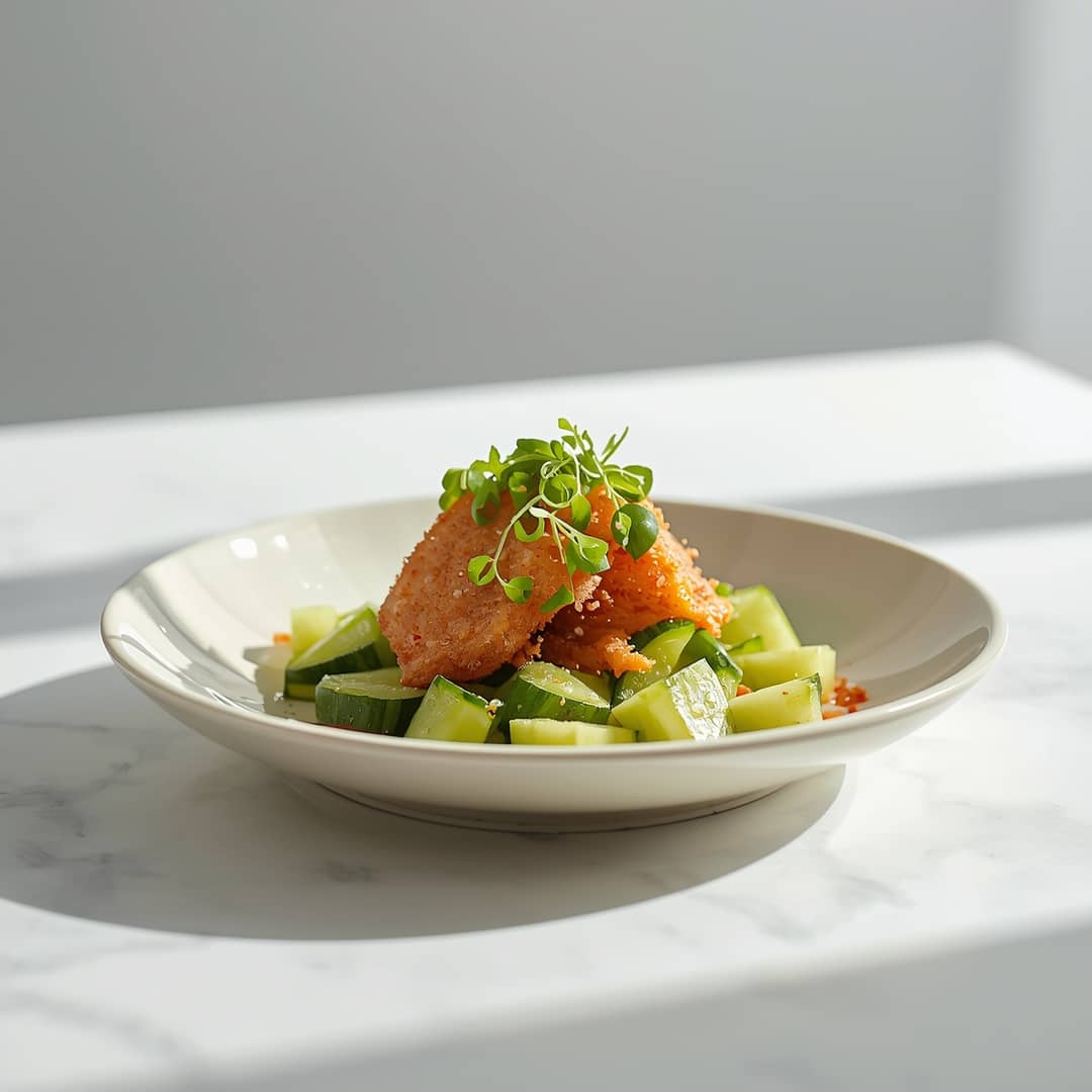 Crispy Asian Cucumber Salad 2 Crispy Asian Cucumber Salad