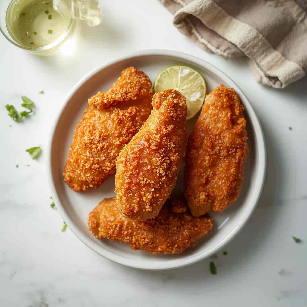 Crispy Homemade Baked Chicken Tenders 2 Crispy Homemade Baked Chicken Tenders