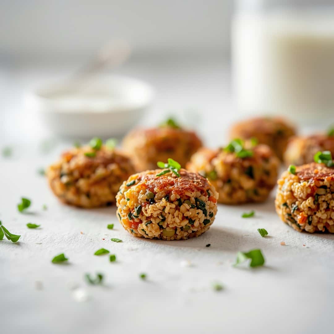 Crispy Quinoa Veggie Bites