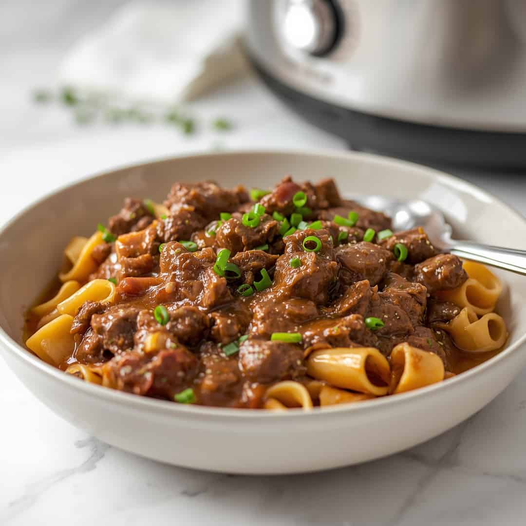 Crock Pot Beef and Noodles