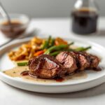 Crockpot Brown Sugar Balsamic Beef Tenderloin