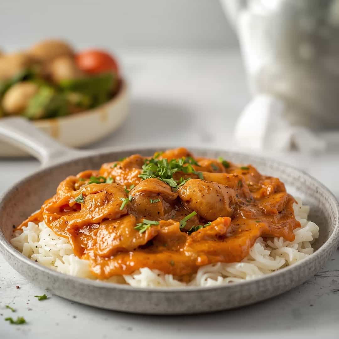 Crockpot Cajun Butter Chicken