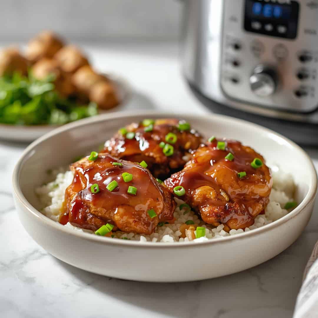 Crockpot Honey Garlic Chicken Thighs