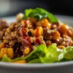 Daniel Fast Raw Walnut Taco Salad