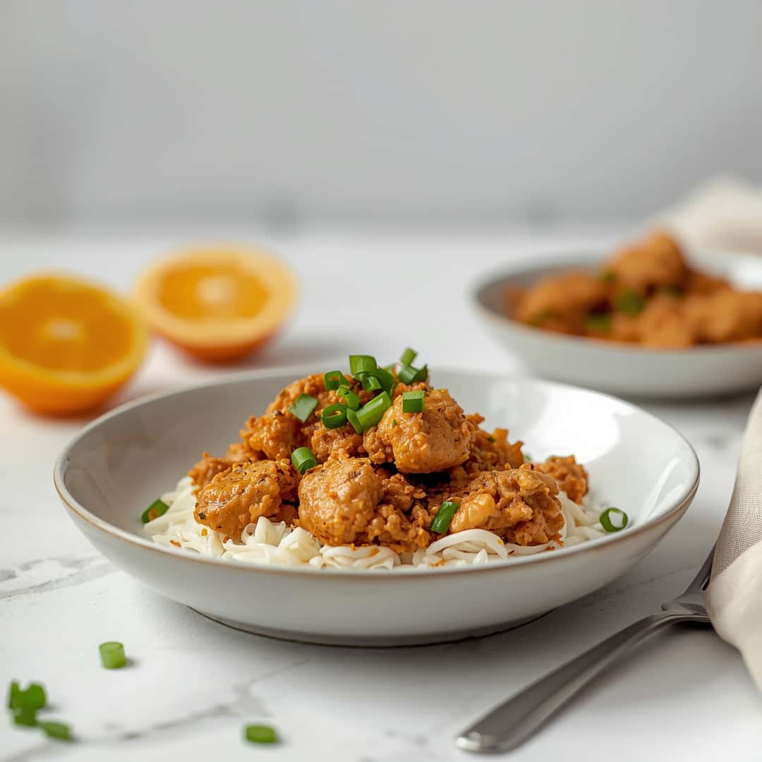 Delicious Ground Orange Chicken Recipe