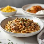 Delicious Lentil Mushroom Stroganoff Recipe