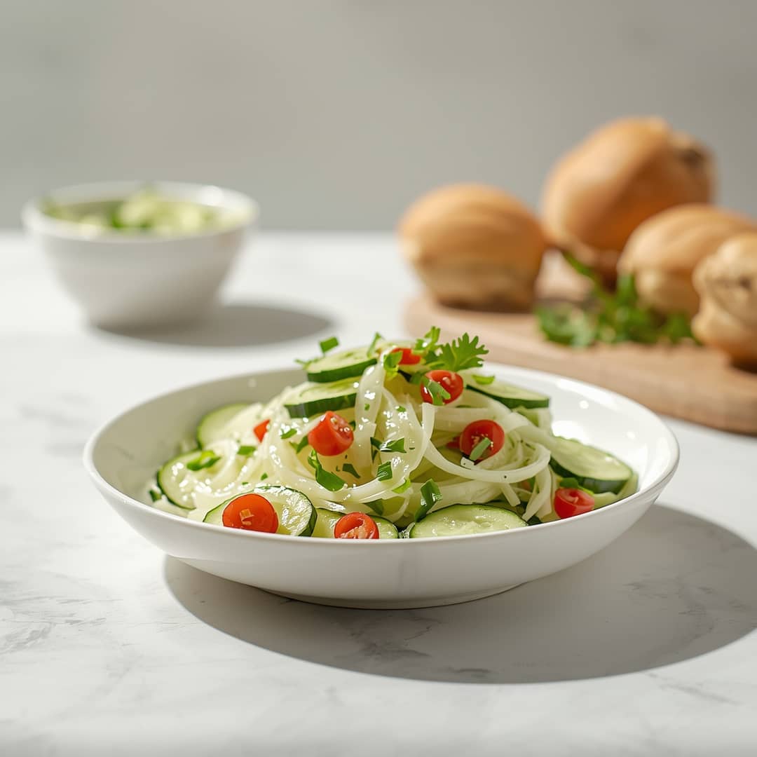 Delicious Old Fashioned Cucumber Onion Salad