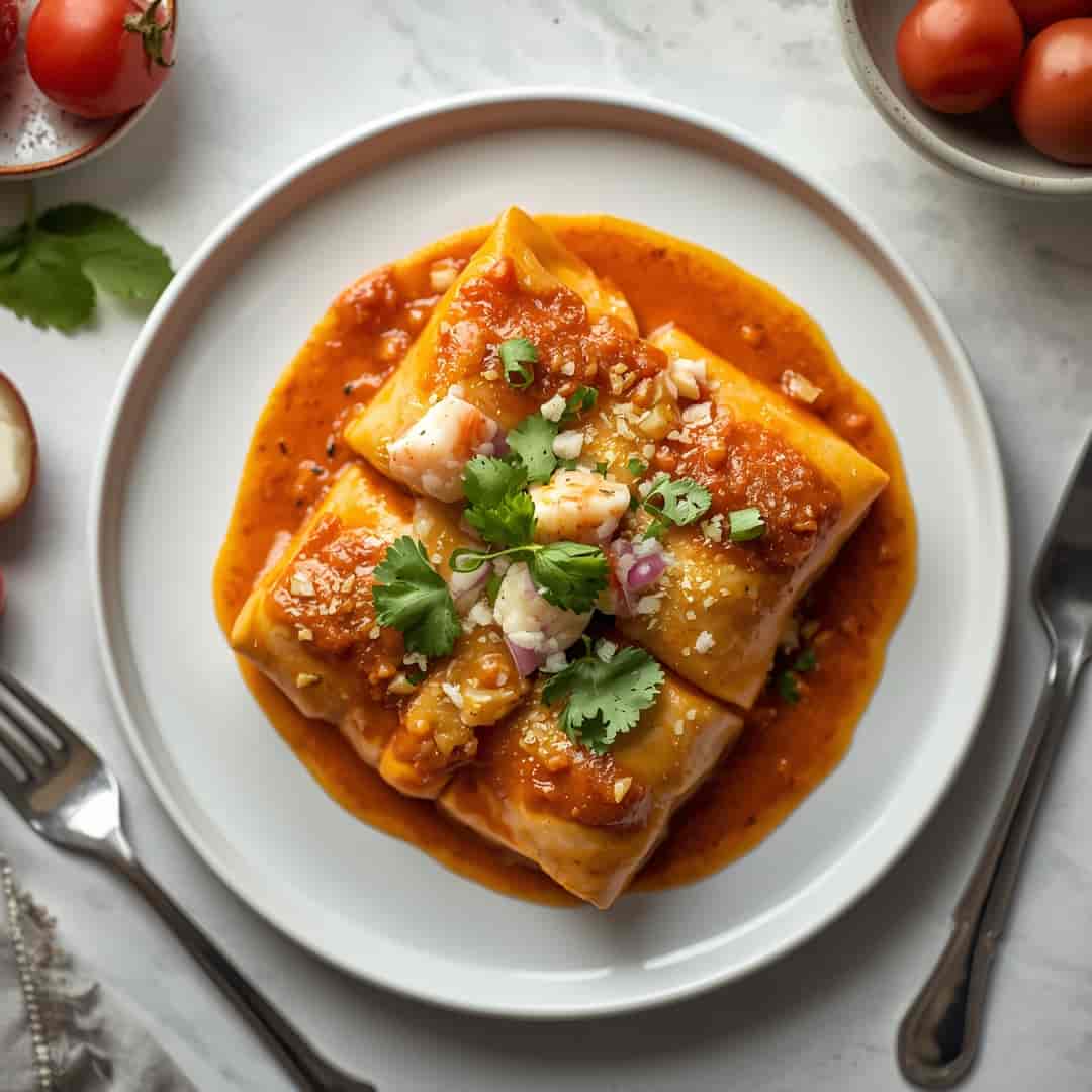 Delicious Seafood Enchiladas Recipe