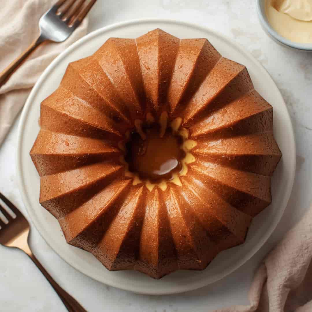 Easy Boston Cream Bundt Cake 2 Easy Boston Cream Bundt Cake