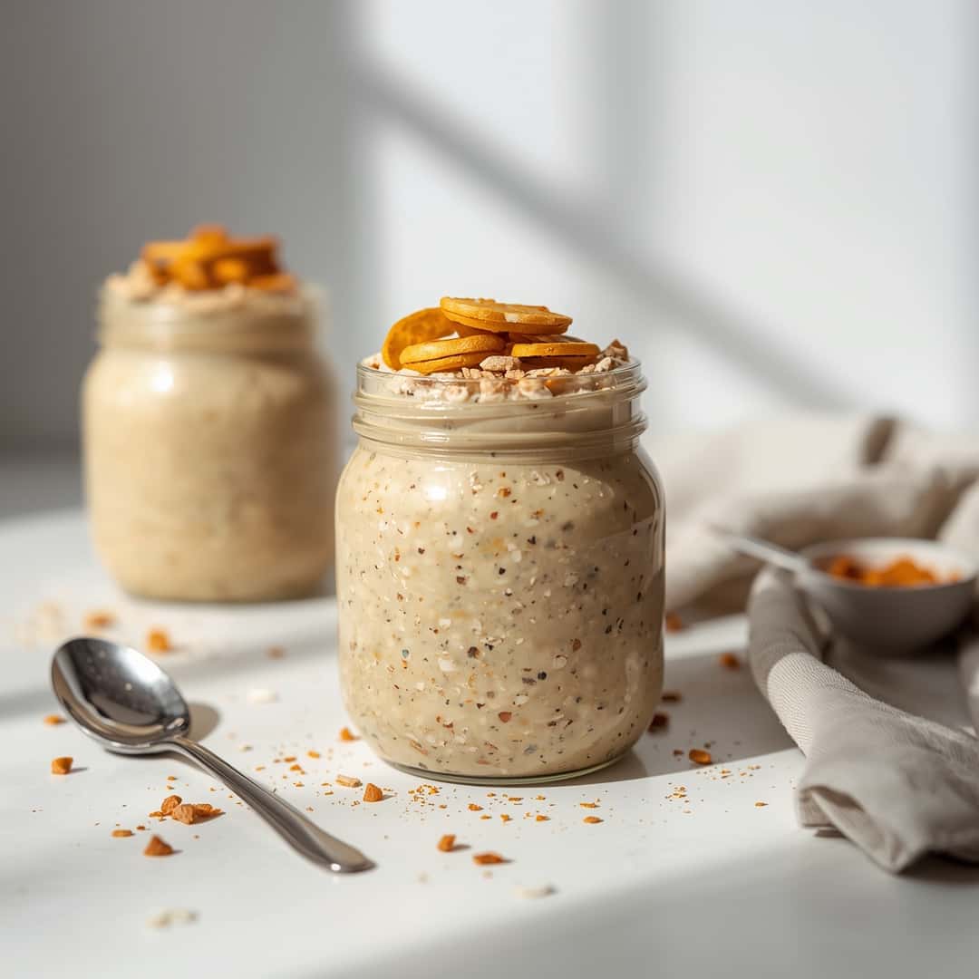 Easy Chai Spiced Overnight Oats