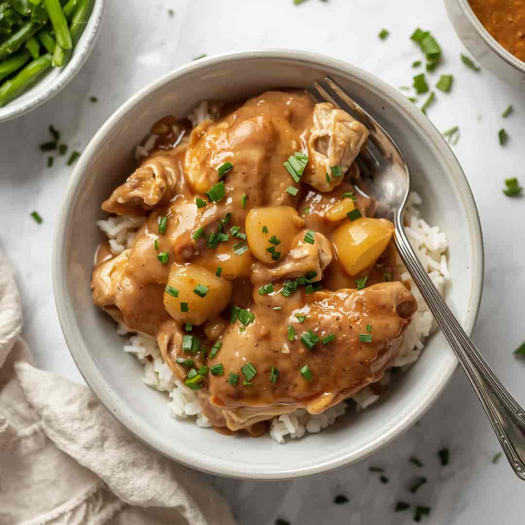 Easy Crock Pot Chicken and Gravy