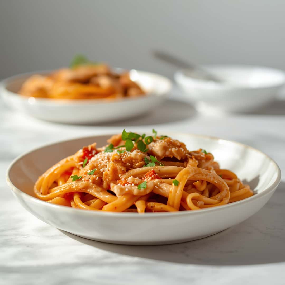 Easy CrockPot Chicken Spaghetti 2 Easy CrockPot Chicken Spaghetti