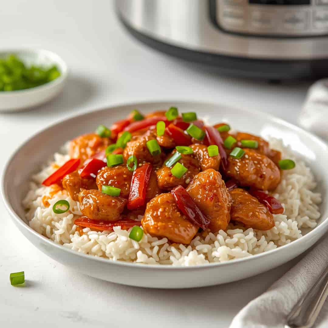 Easy Crockpot General Tso's Chicken 2 Easy Crockpot General Tso's Chicken