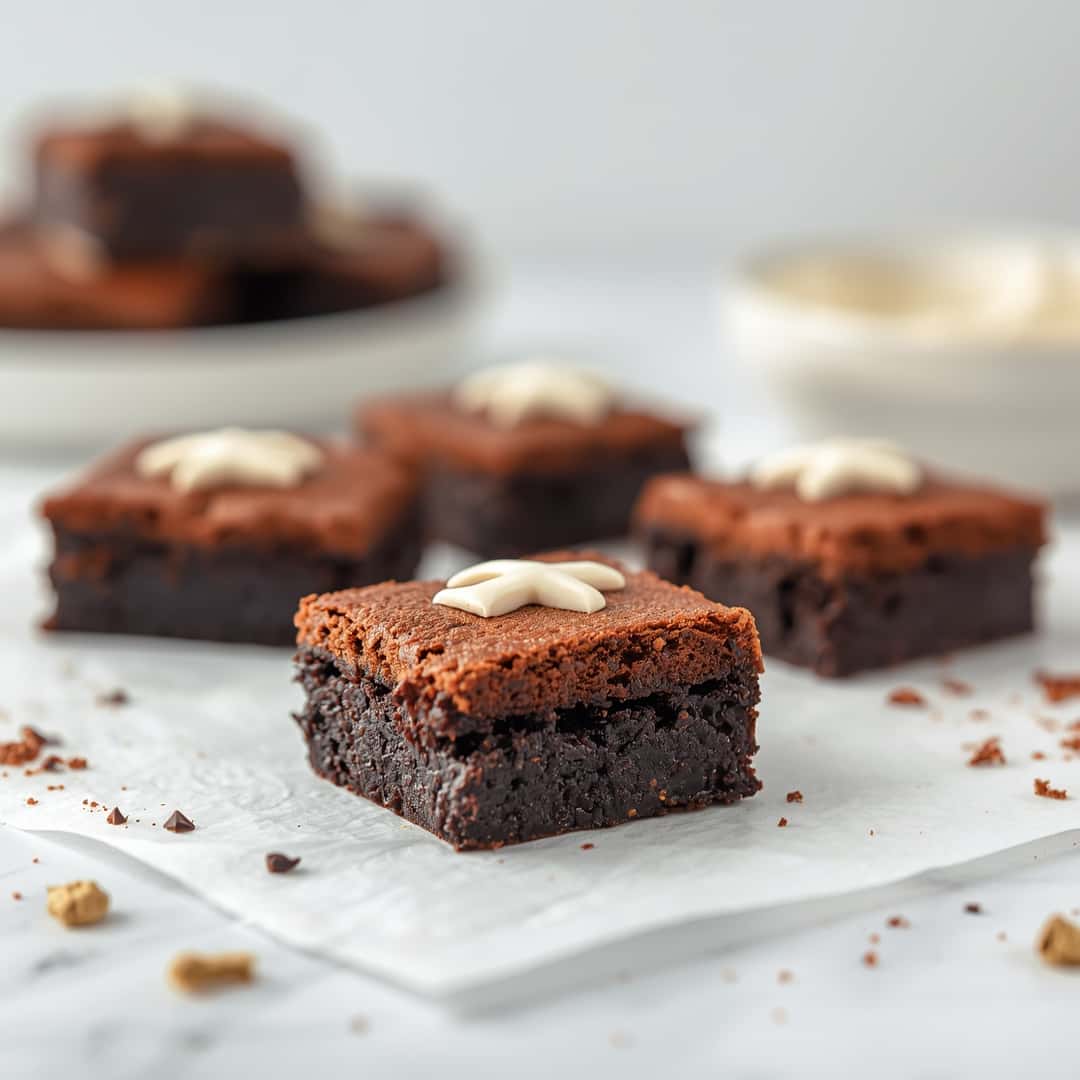 Easy Football Brownie Finger Food Recipe