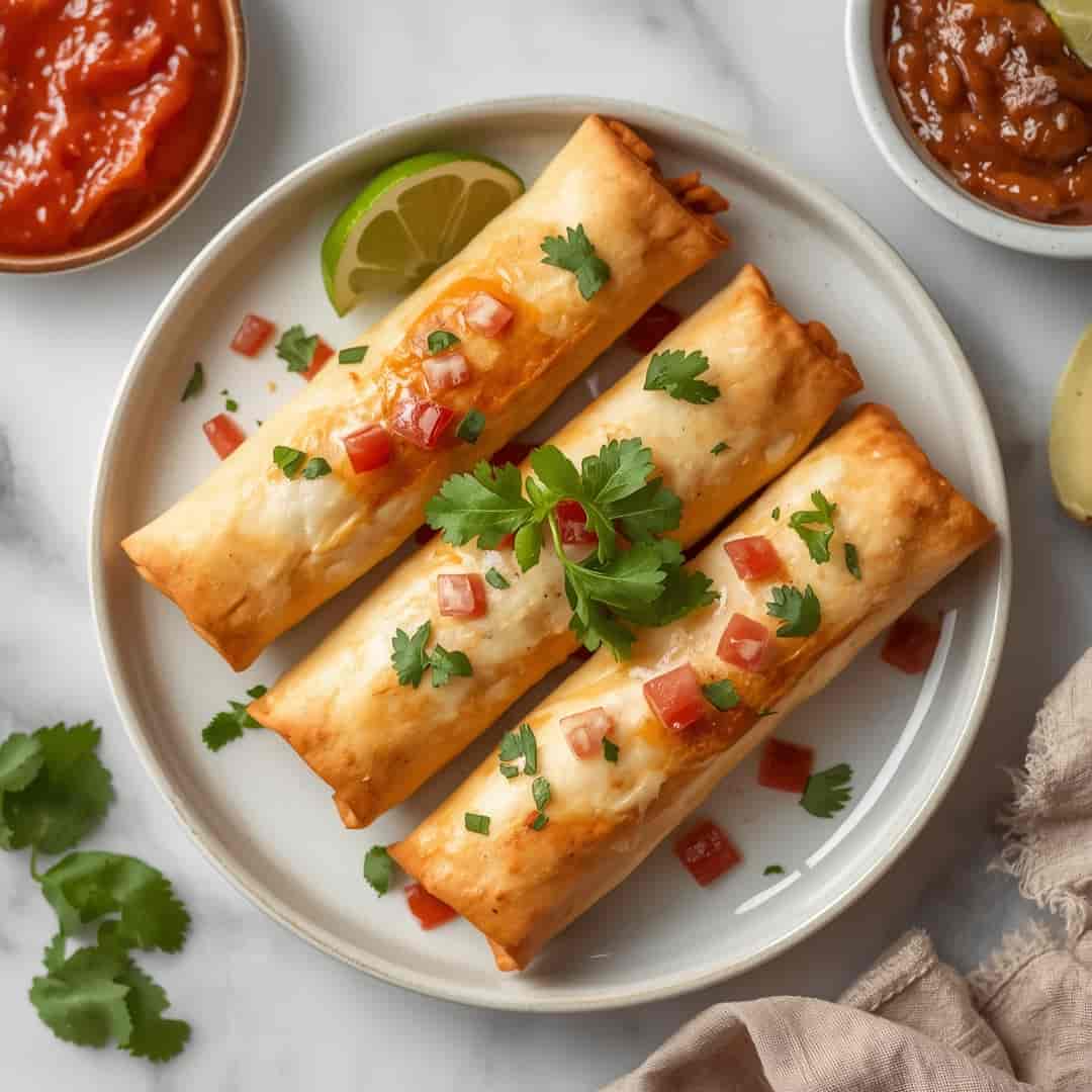 Easy Homemade Chicken Taquitos