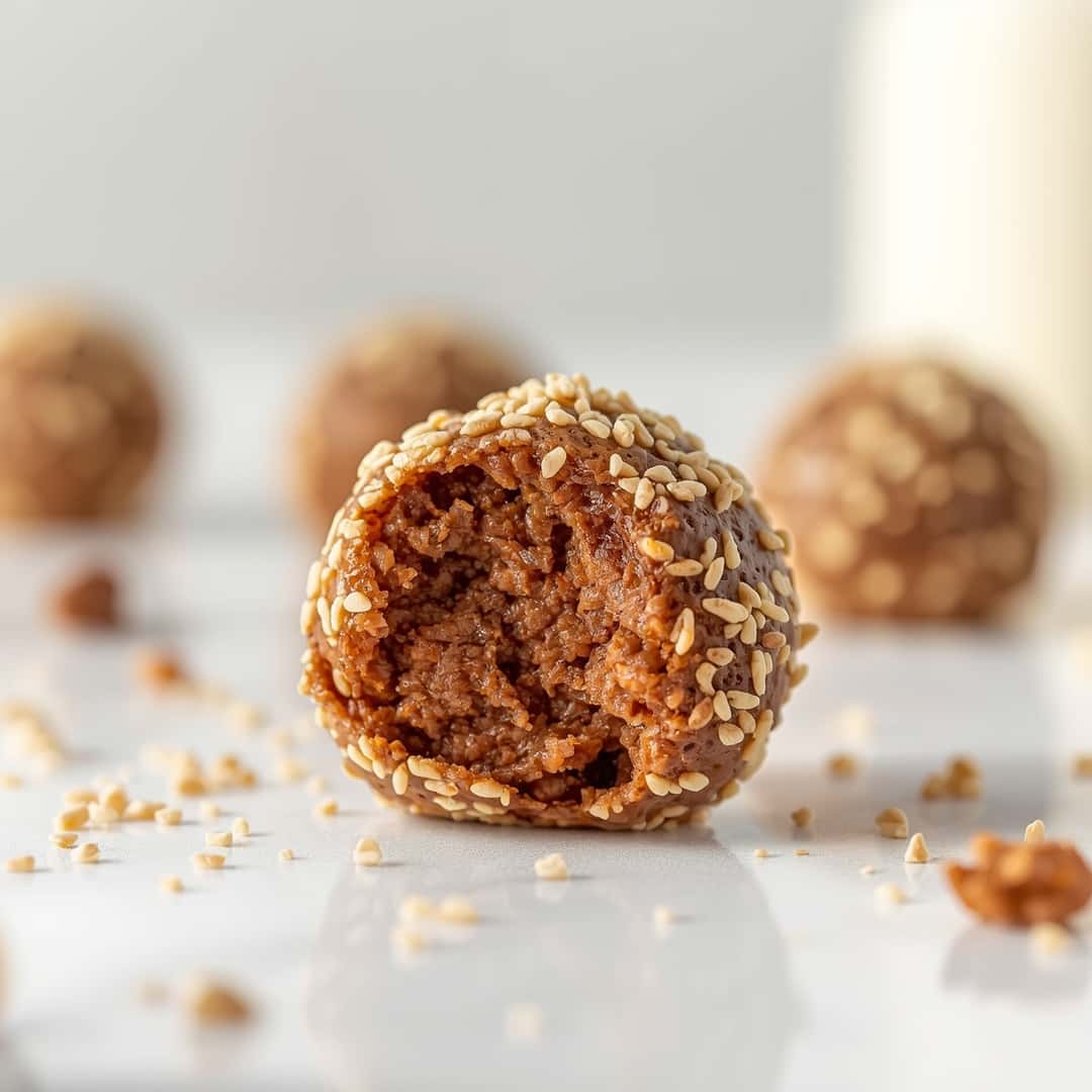 Easy No-Bake Gluten Free Protein Balls 2 Easy No-Bake Gluten Free Protein Balls
