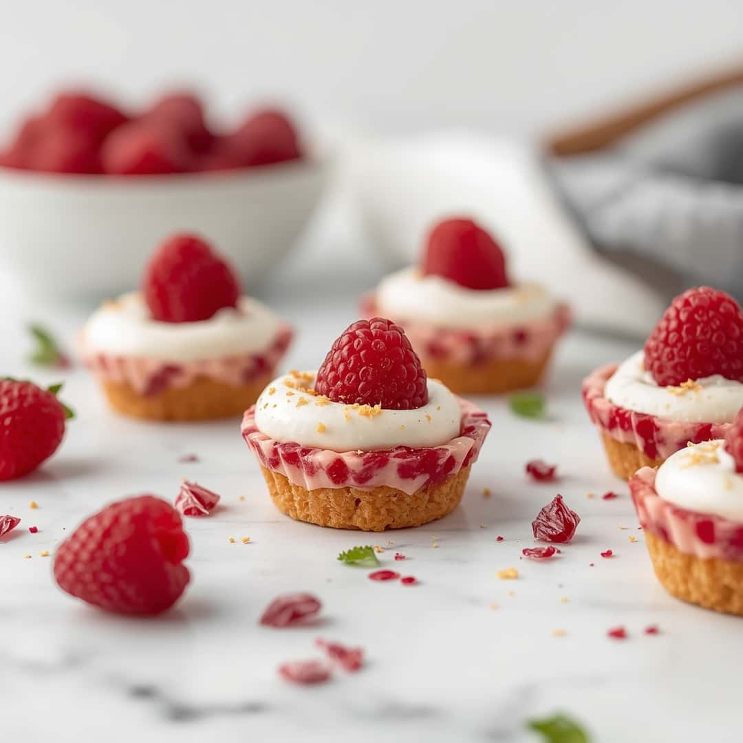 Easy Raspberry Cream Cheese Bites 2 Easy Raspberry Cream Cheese Bites