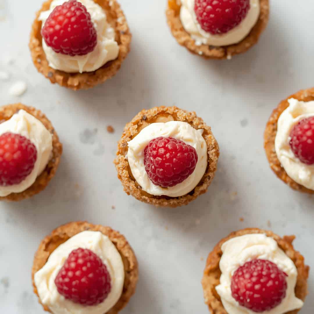Easy Raspberry Cream Cheese Bites