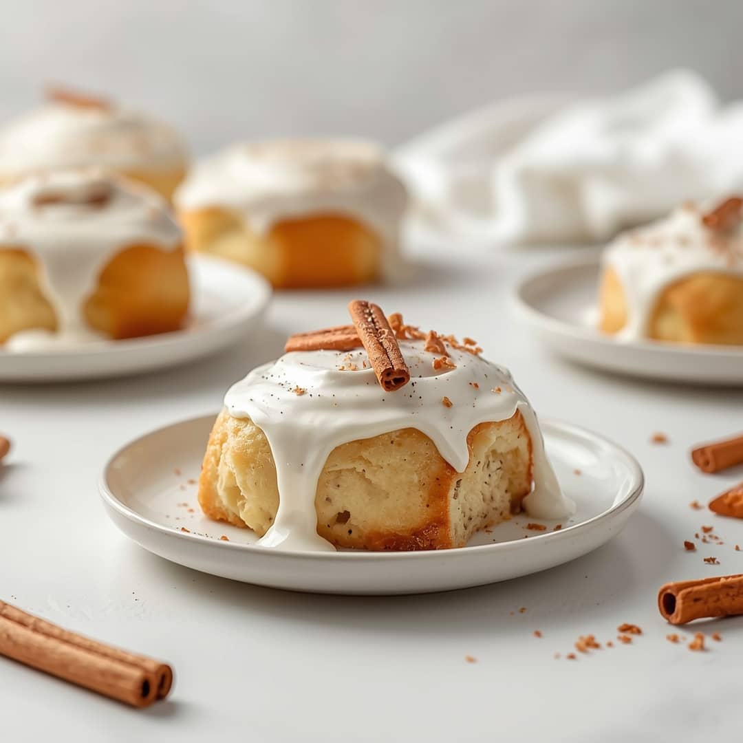 Fat-Free Greek Yogurt Cinnamon Rolls 2 Fat-Free Greek Yogurt Cinnamon Rolls