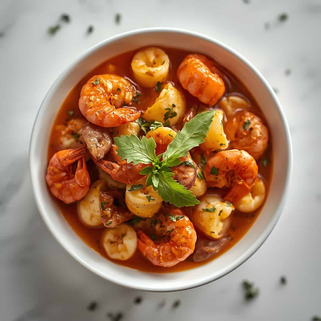 Flavorful Cajun Garlic Seafood Boil