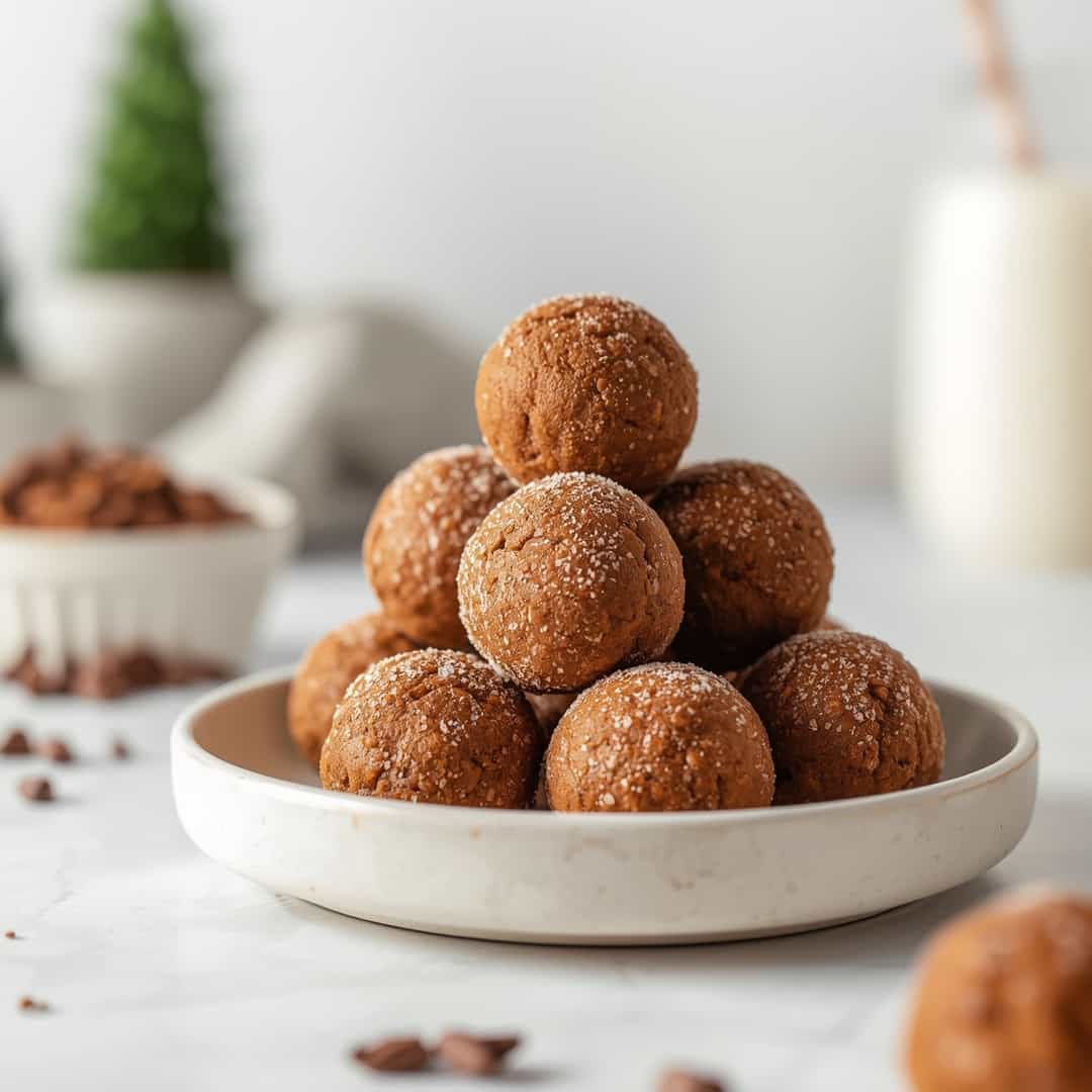 Gingerbread Protein Balls