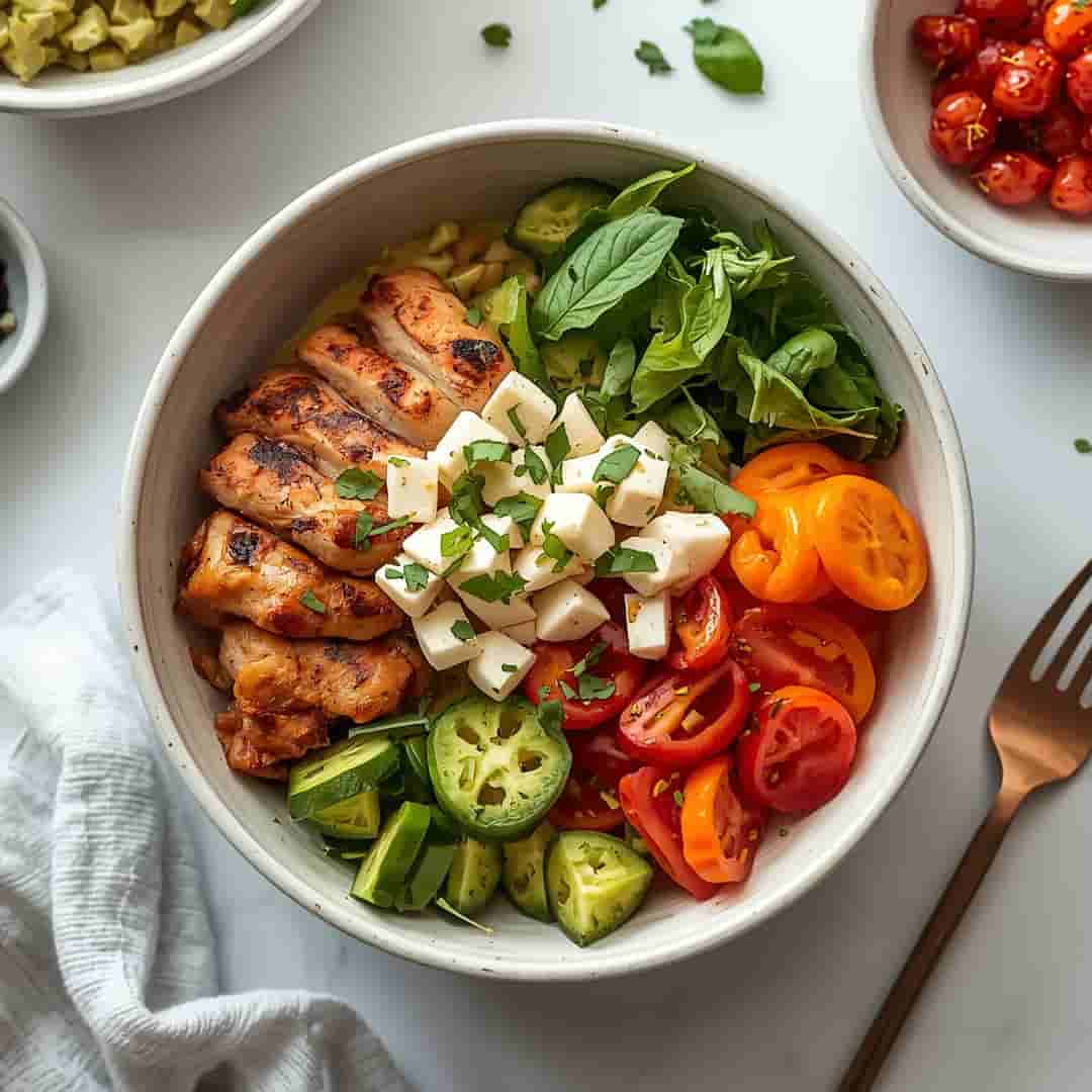Greek Chicken Bowls Meal Prep