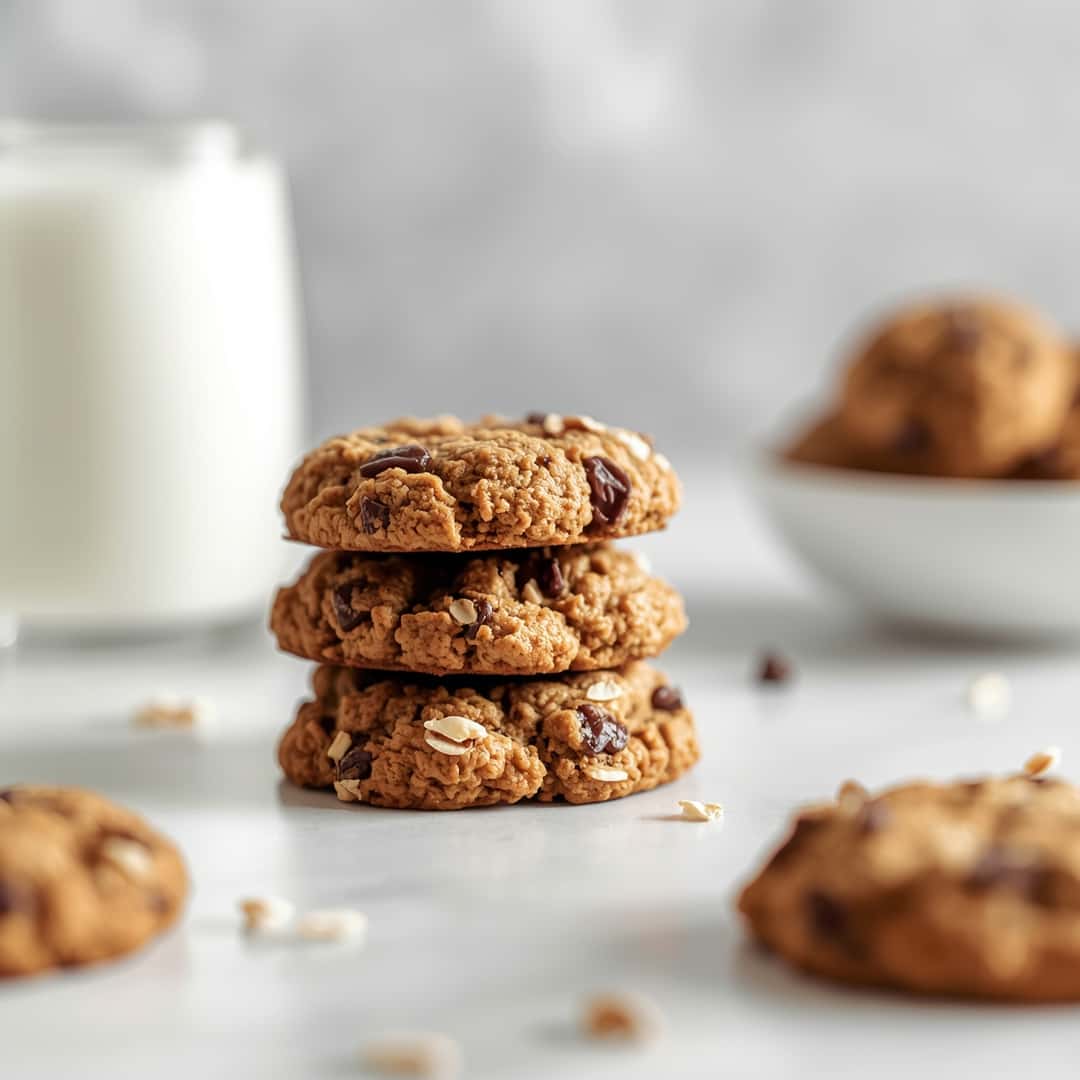 Healthy Oatmeal Protein Cookies