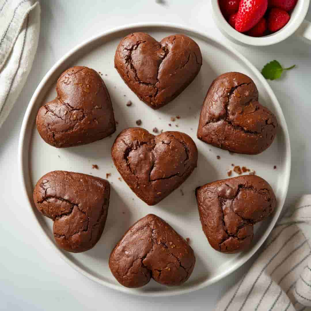 Heart Shape Brownies
