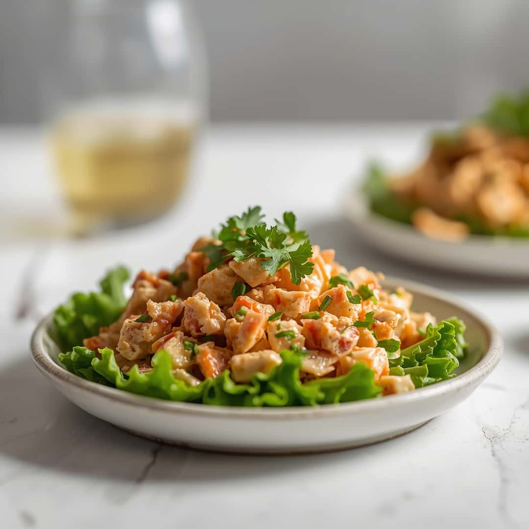 High Protein Buffalo Tuna Salad