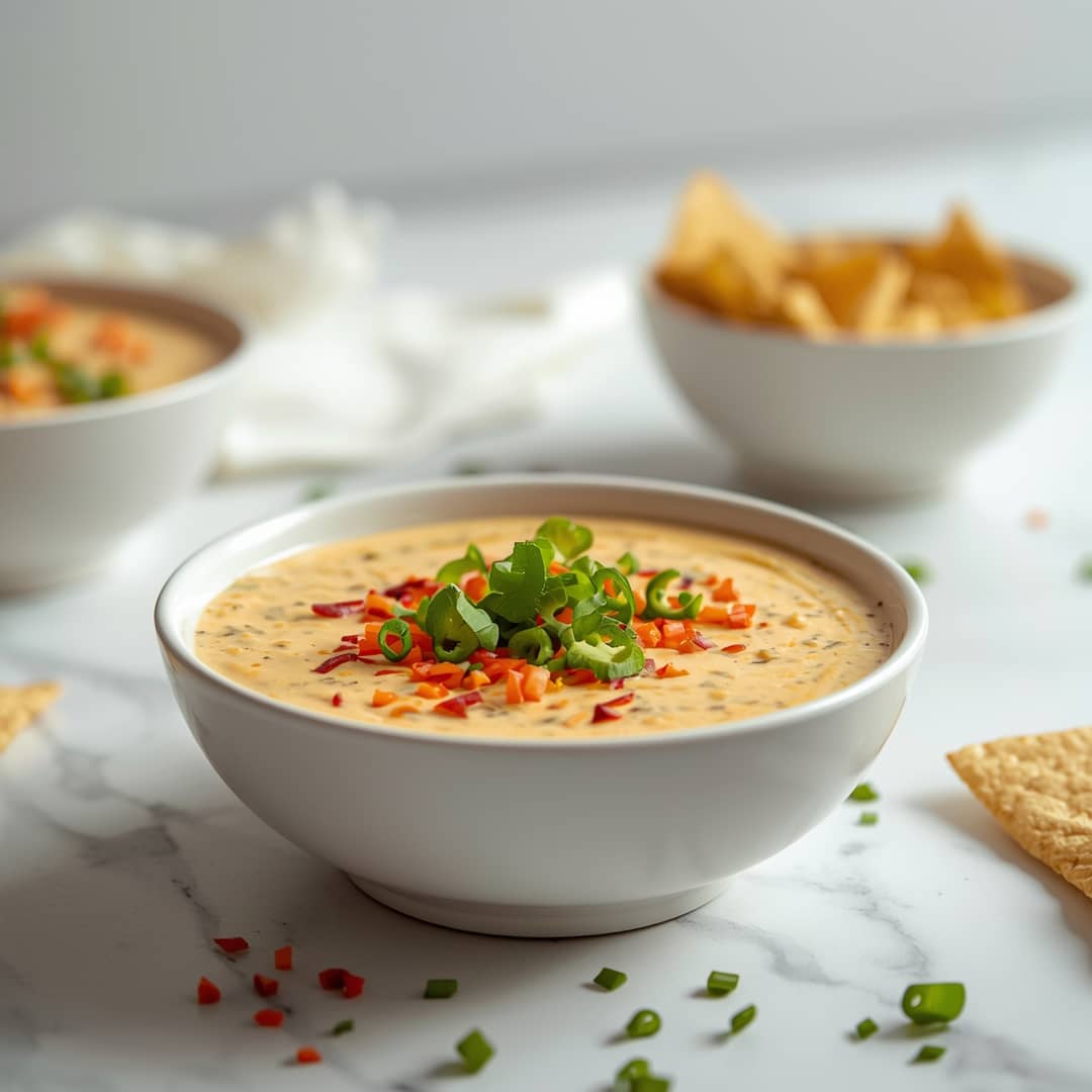 High Protein Cottage Cheese Queso