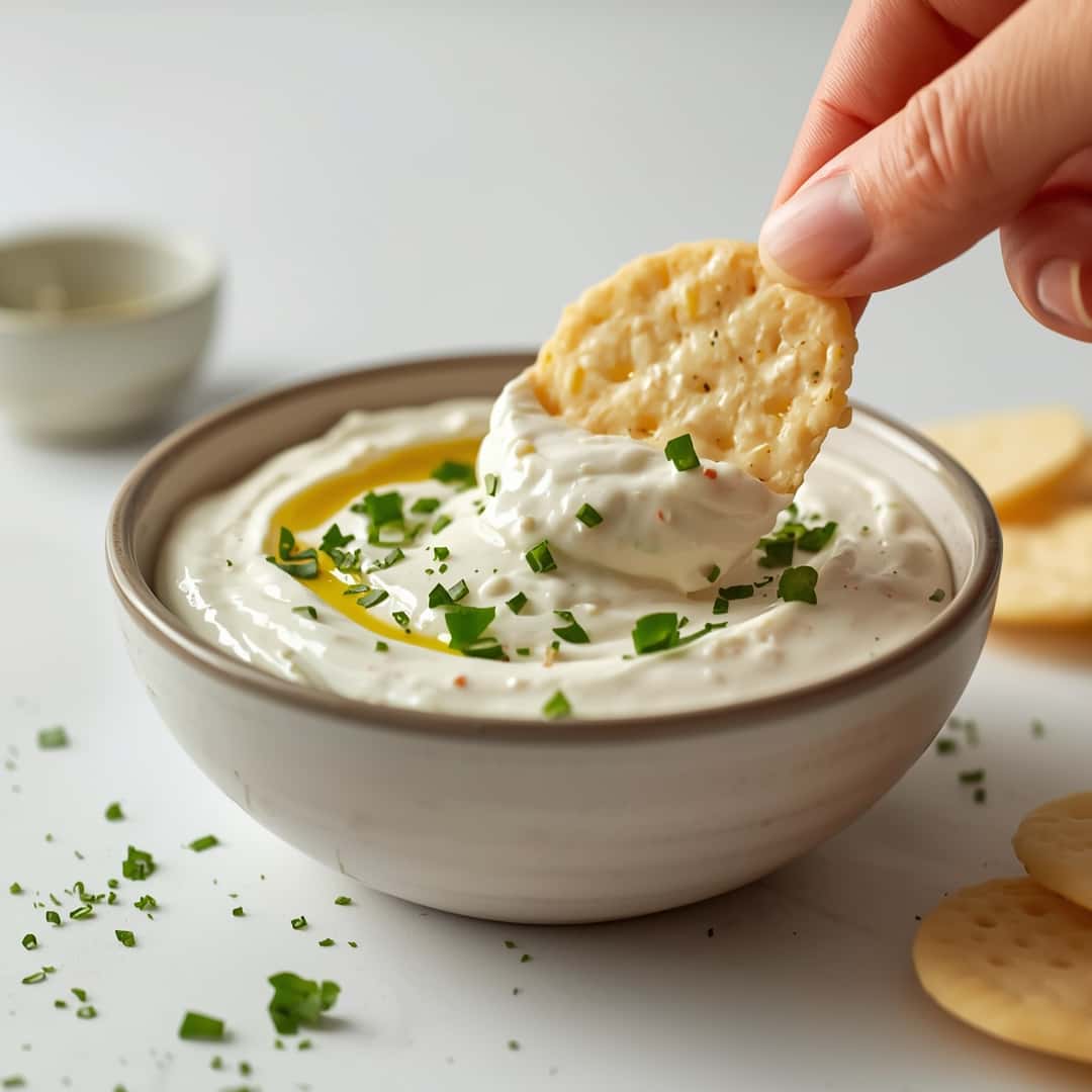High Protein Onion Dip