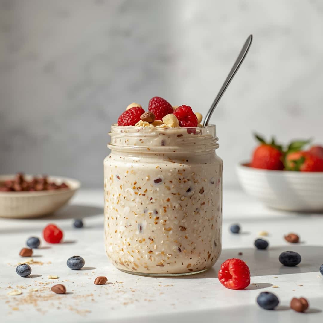 High-Protein Overnight Oats