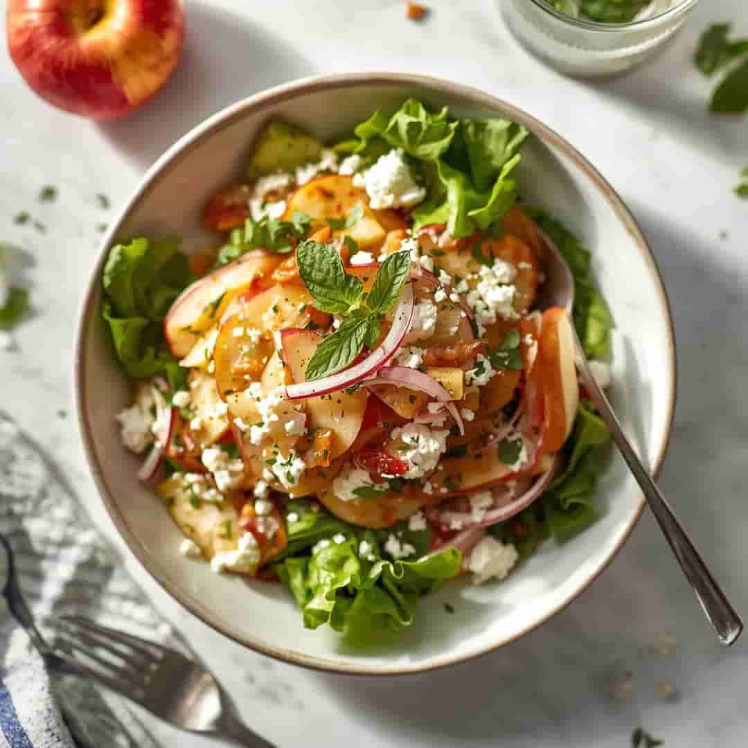 Honeycrisp Apple Feta Salad