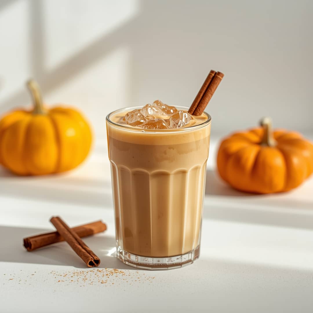 Iced Pumpkin Spice Latte 2 Iced Pumpkin Spice Latte