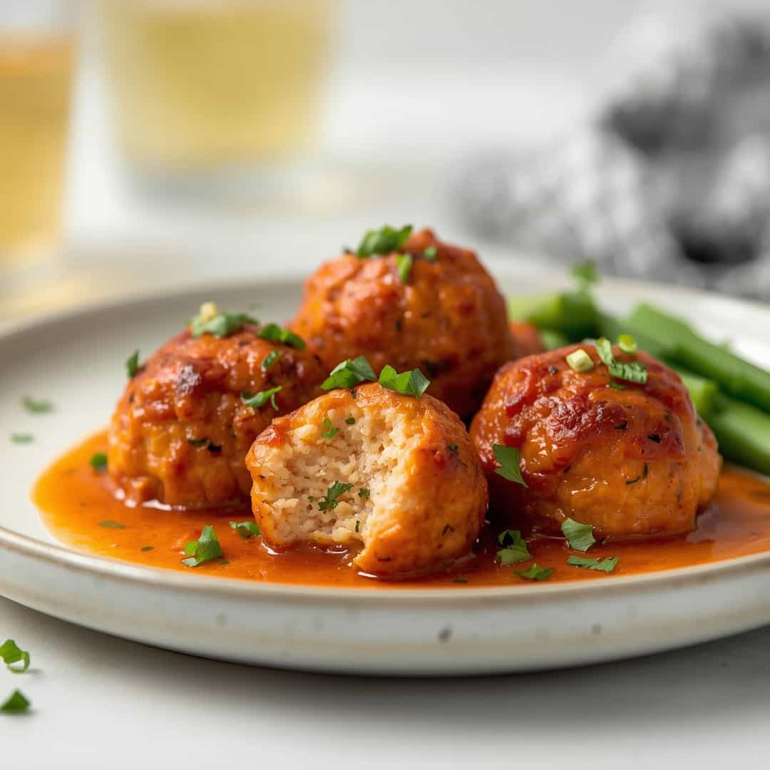 Juicy Baked Salmon Meatballs Easy