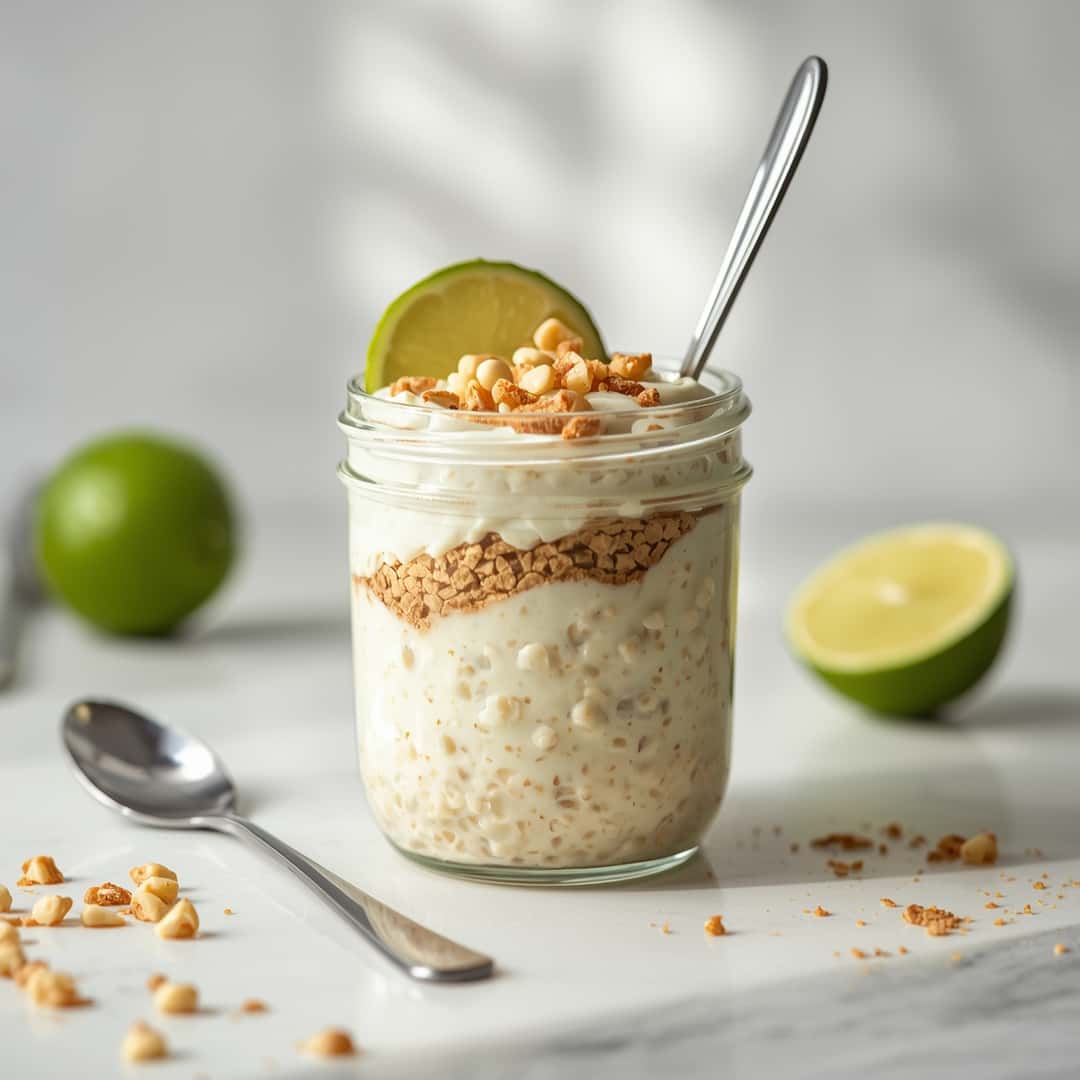 Key Lime Pie Overnight Oats