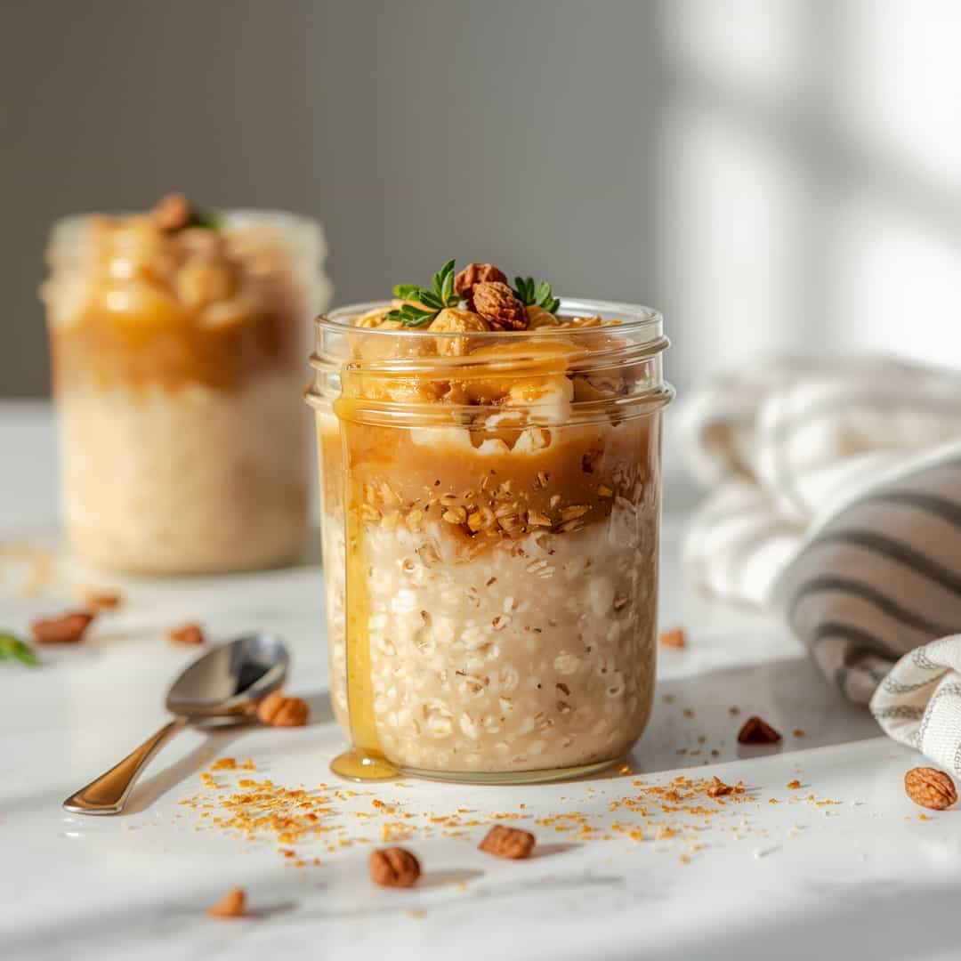 Maple Brown Sugar Overnight Oats