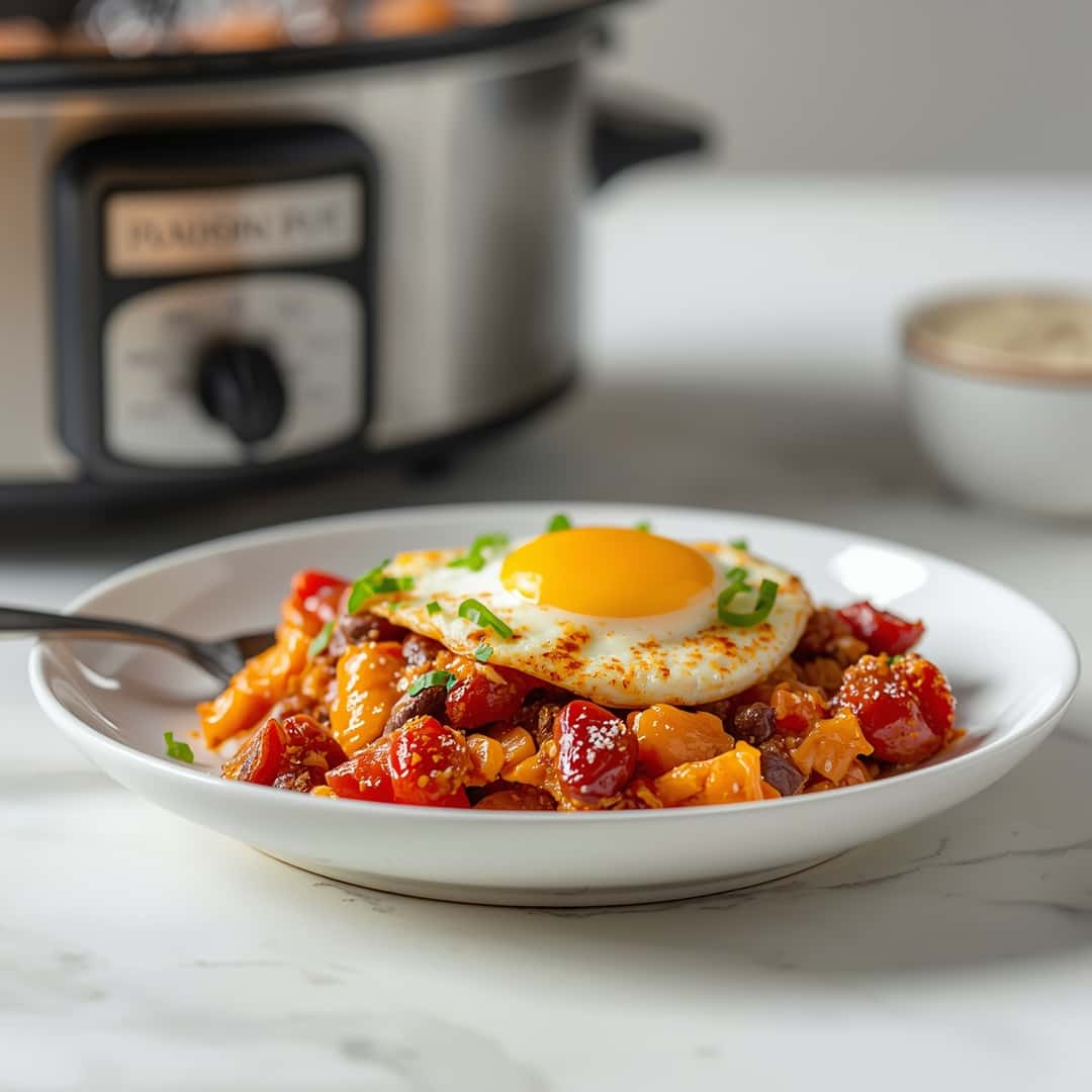 Mountain Man Crock Pot Breakfast Bake